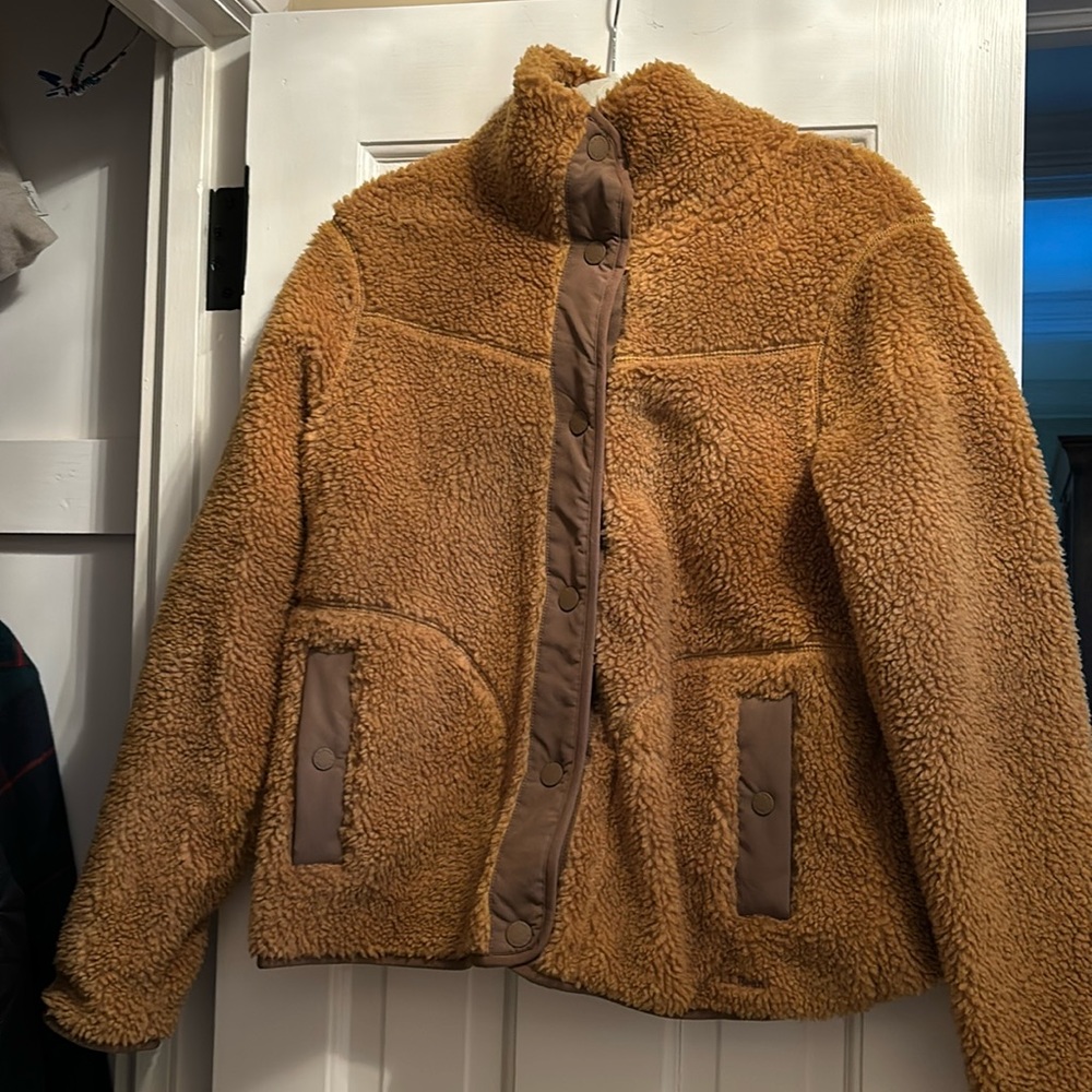 Reserved for Katheryn Medium LL Bean Fleece Teddy jacket
